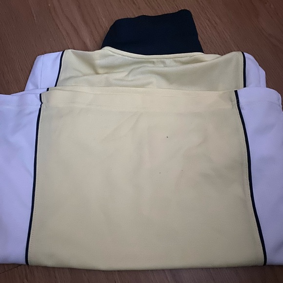 Yellow and White Men's Shirt - Picture 4 of 4